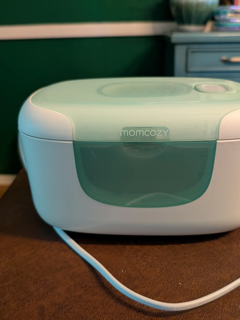 Momcozy Wipes Warmer - Mint